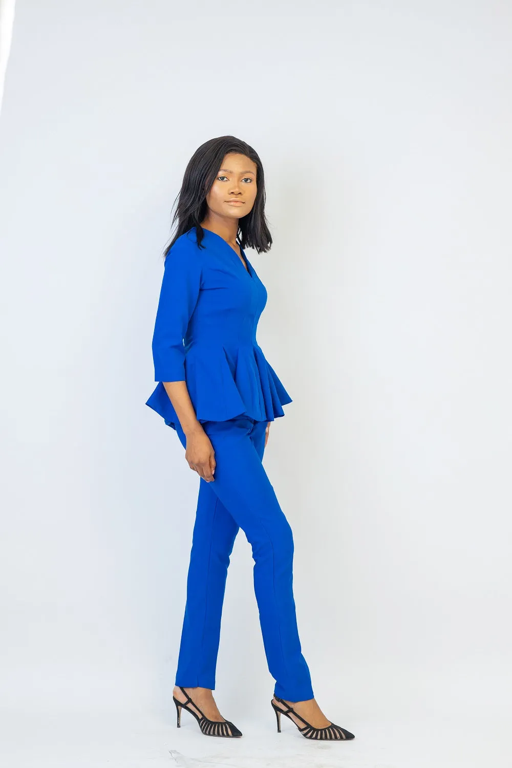 Jenny Paneled Pants Set