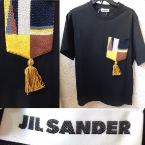 Jil Sander  |Pullovers Unisex Street Style Cotton Short Sleeves Designers