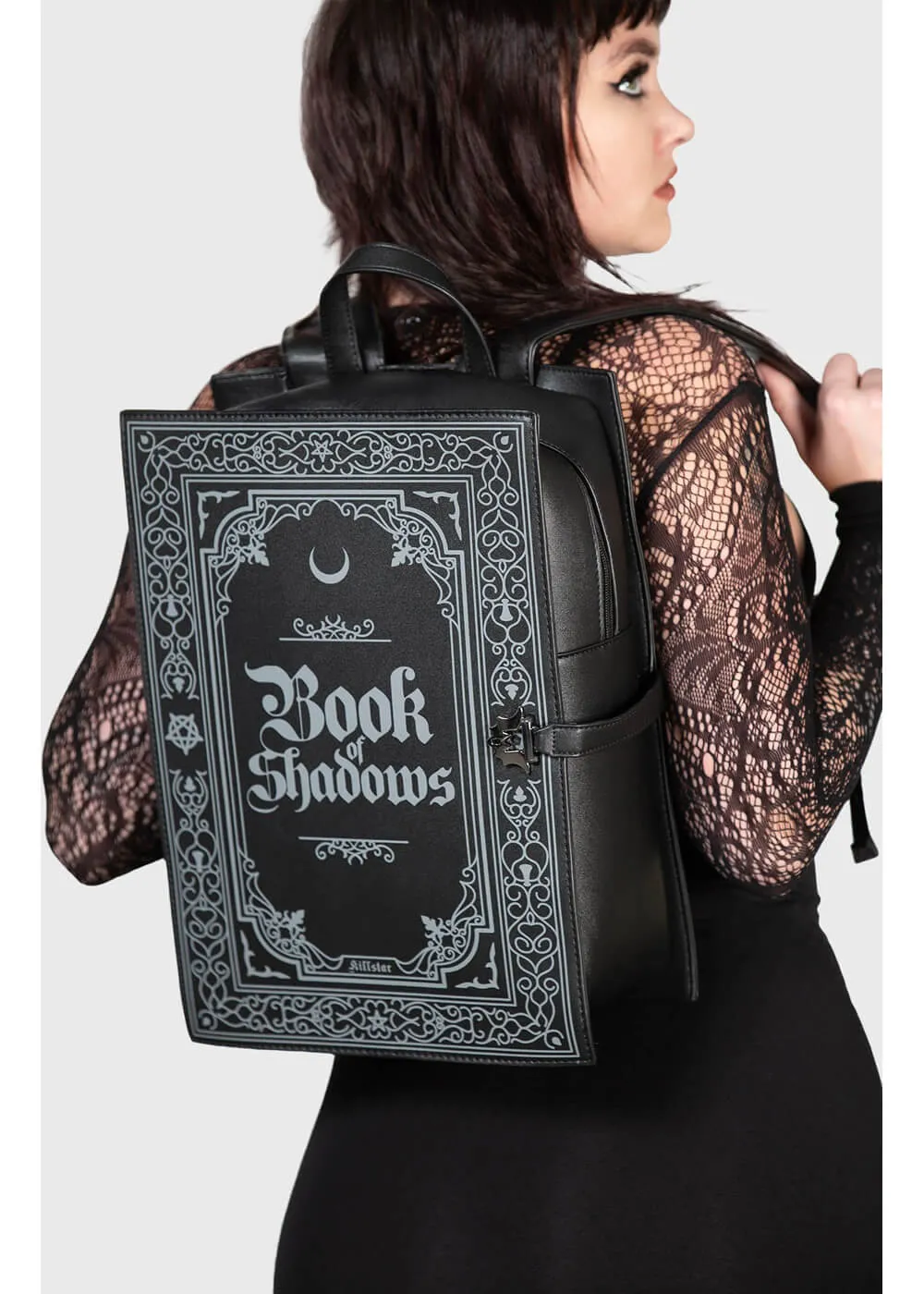 Killstar Dusk Shrike Book of Shadows Backpack Black