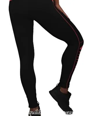 Last Chance! Equilibrium Activewear Sliced legging L749 Watermelon