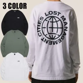 LMC  |Street Style Long Sleeves Cotton Long Sleeve T-shirt Logo