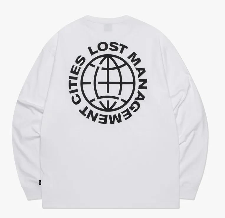 LMC  |Street Style Long Sleeves Cotton Long Sleeve T-shirt Logo