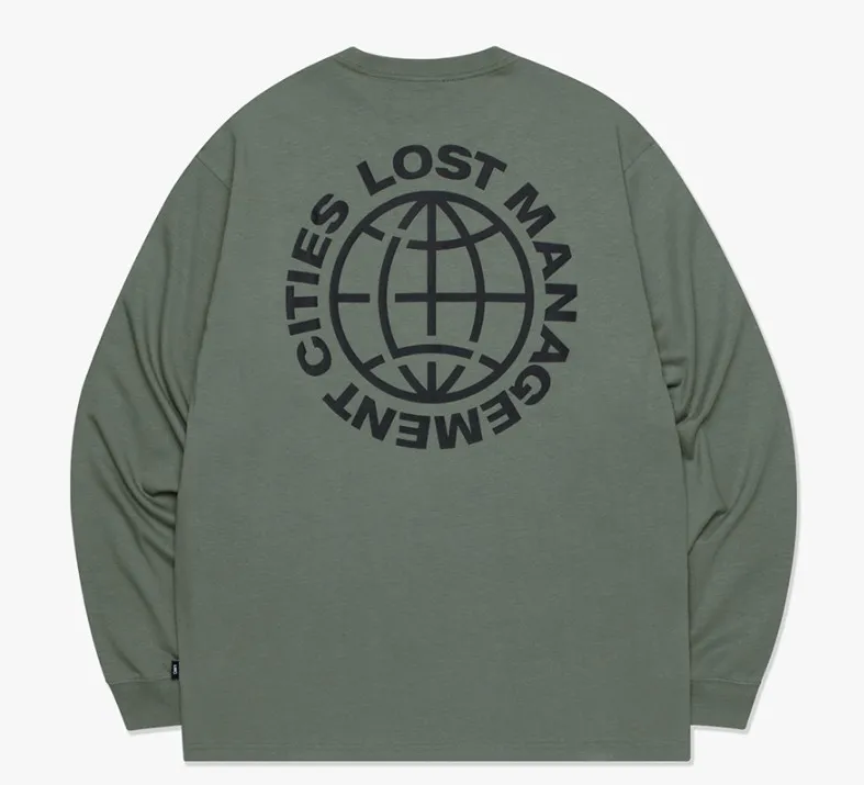 LMC  |Street Style Long Sleeves Cotton Long Sleeve T-shirt Logo