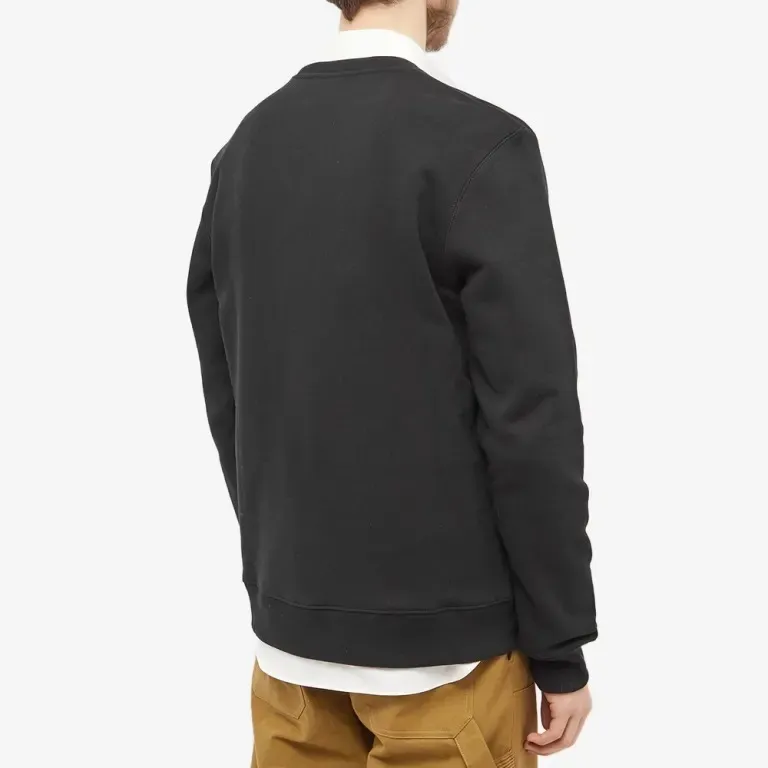 LOEWE  |Crew Neck Pullovers Long Sleeves Plain Cotton Logo Luxury