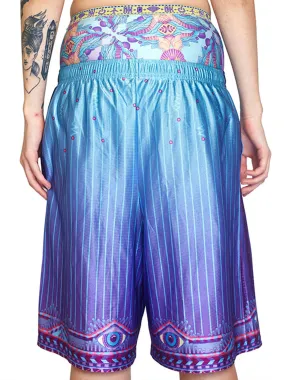 LOGIC LATTICE UNISEX B-BALL SHORTS