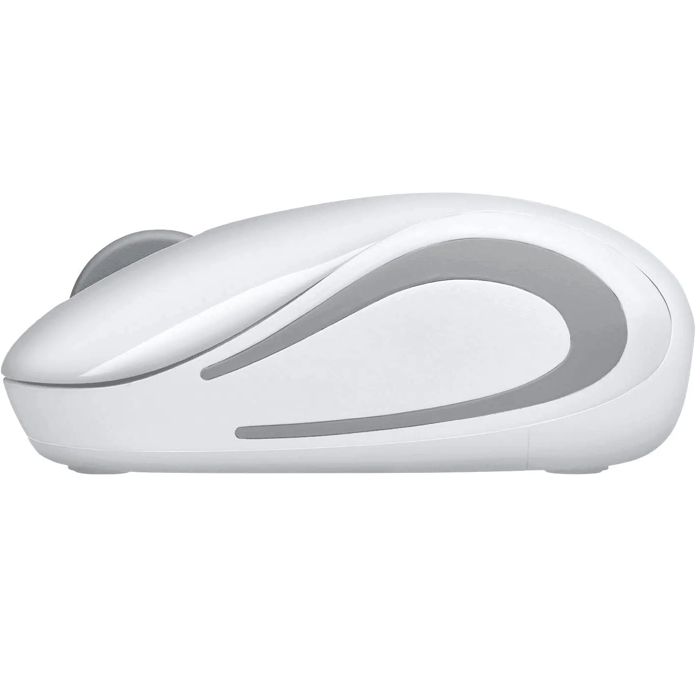 Logitech M187 Mouse Wireless Mini Small Compact Portable White