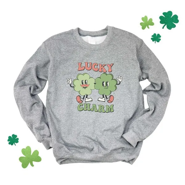 Lucky Charm Friends Graphic Sweatshirt