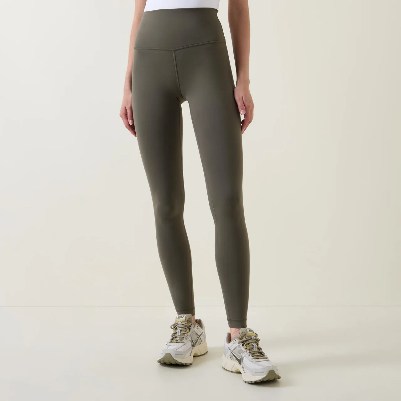 LULULEMON Wunder Train High-Rise Leggings 28 - Khaki