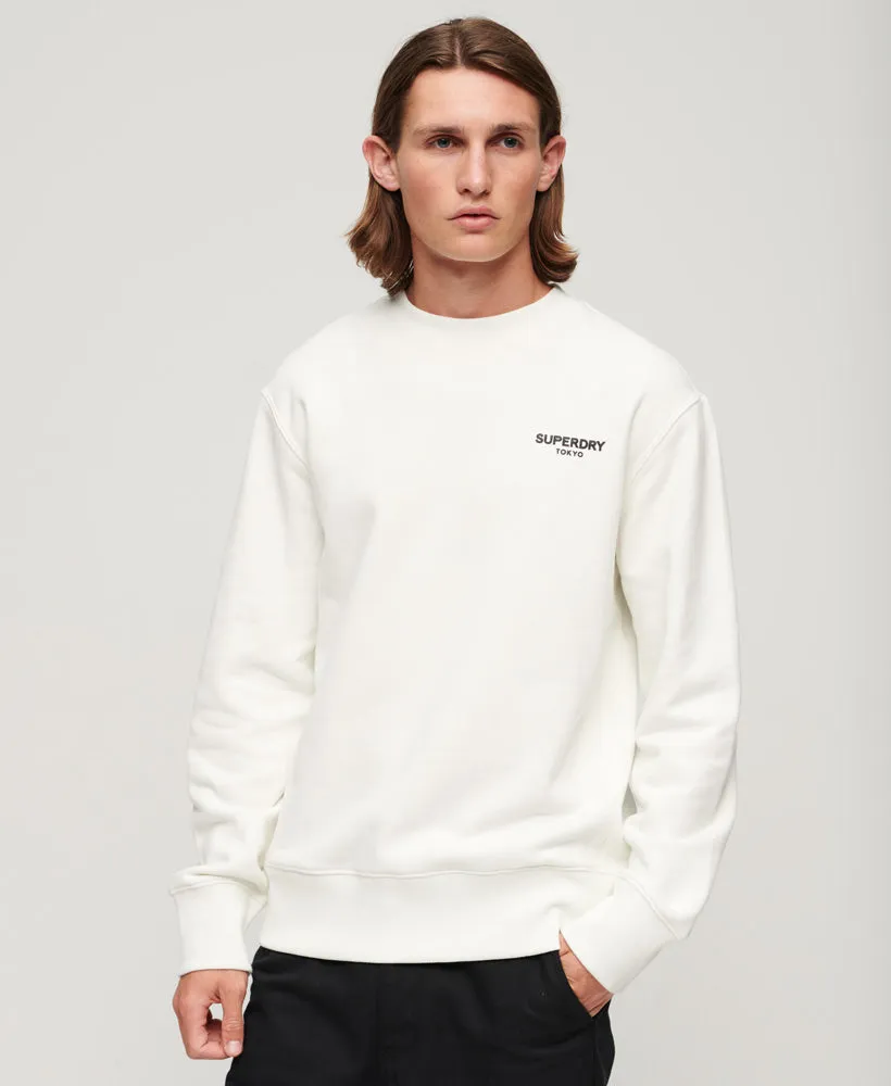 Luxury Sport Loose Fit Crew Sweatshirt | Nordic Bone