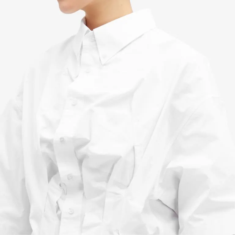 Maison Margiela  |Casual Style Long Sleeves Plain Cotton Puff Sleeves