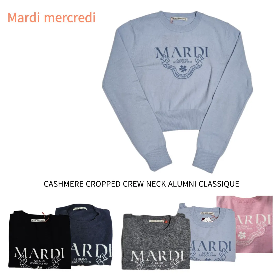 Mardi Mercredi  |Casual Style Street Style Long Sleeves Logo