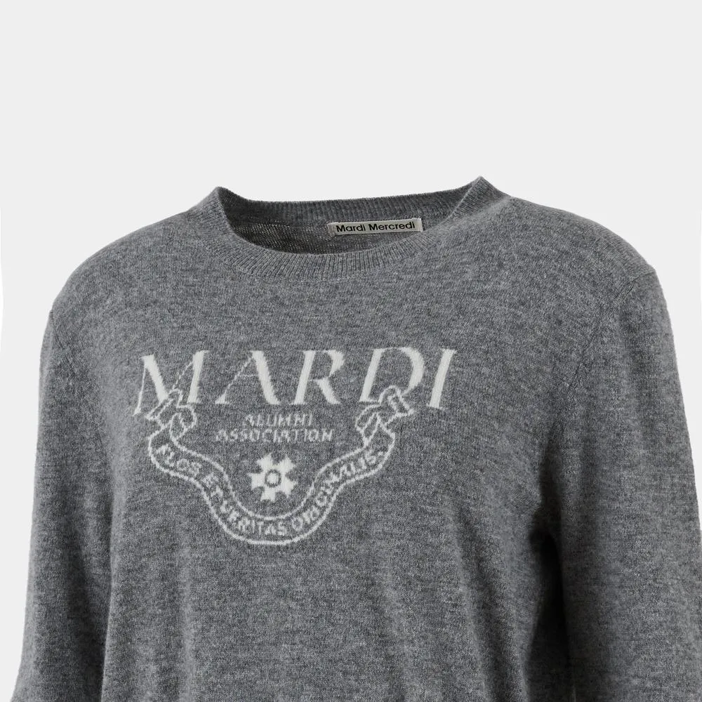 Mardi Mercredi  |Casual Style Street Style Long Sleeves Logo