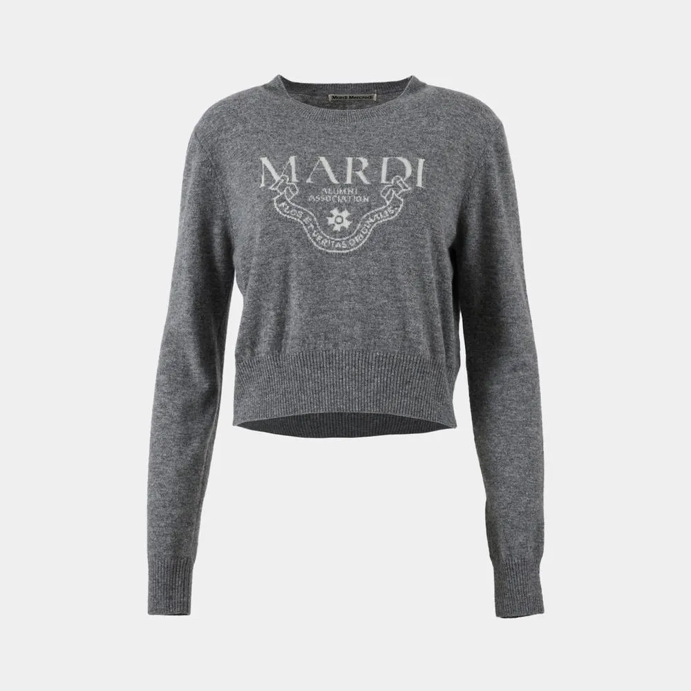 Mardi Mercredi  |Casual Style Street Style Long Sleeves Logo