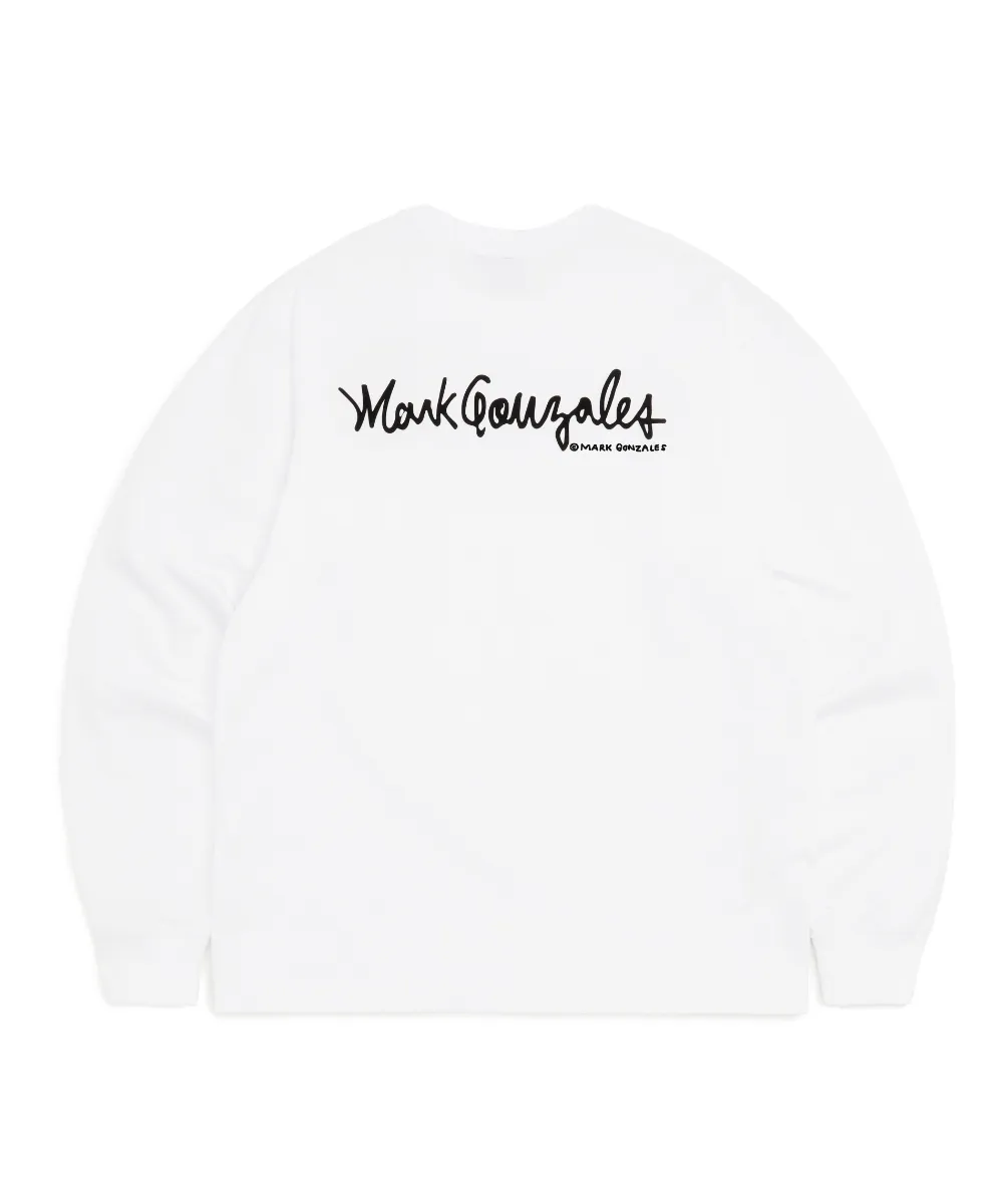 Mark Gonzales  |[MARK GONZALES]★ANGEL WAPPEN OG L/S T-SHIRT