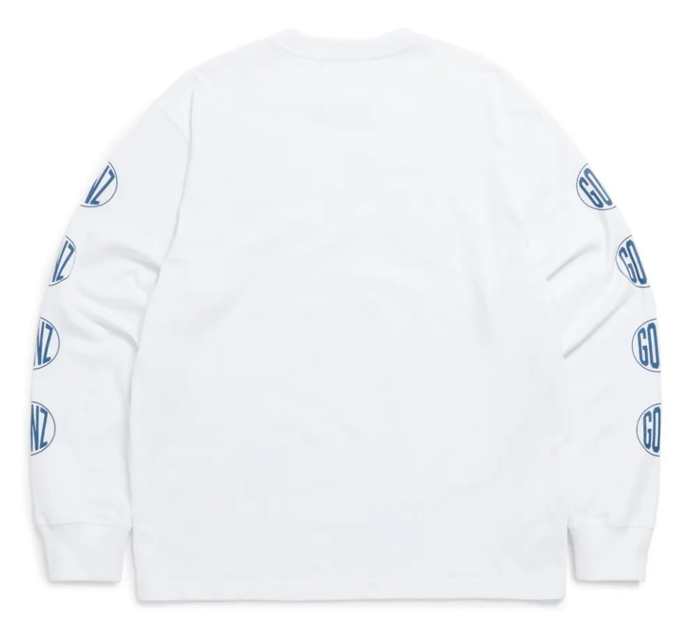 Mark Gonzales  |Unisex Street Style Long Sleeves Long Sleeve T-shirt Logo