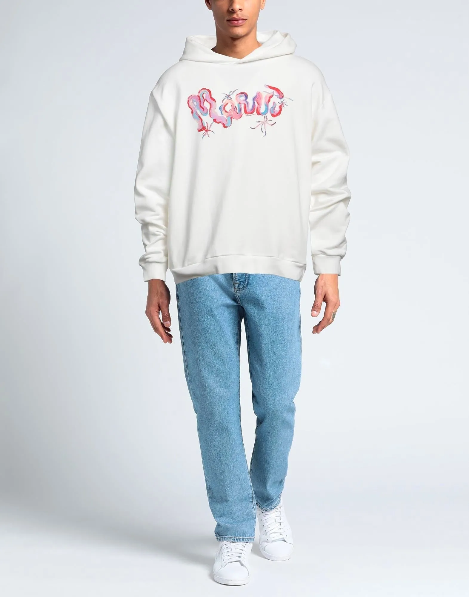 MARNI  |Pullovers Unisex Street Style Long Sleeves Cotton Logo