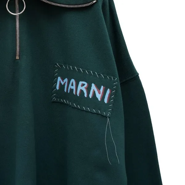 MARNI  |Pullovers Unisex Street Style Long Sleeves Plain Cotton Logo