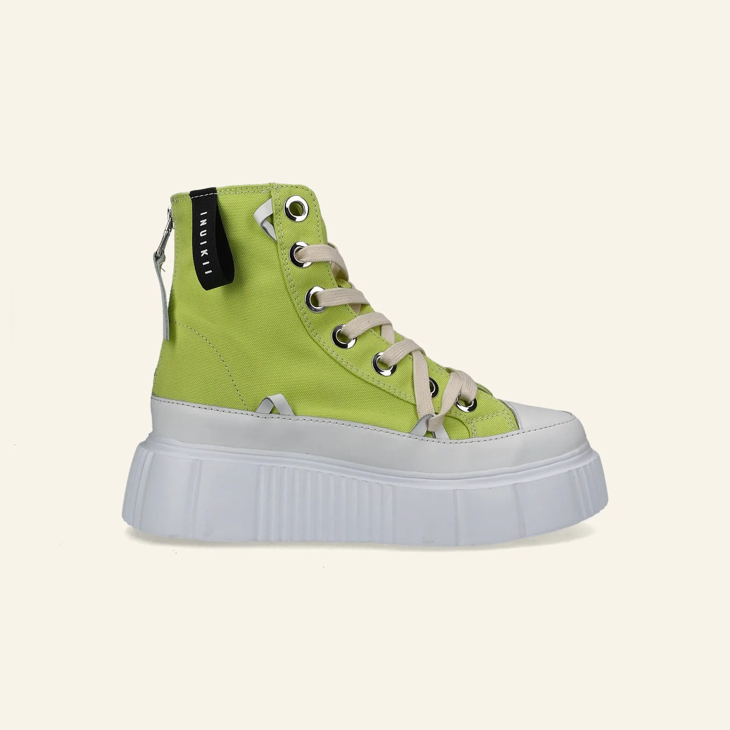 MATILDA CANVAS HIGH | Lime