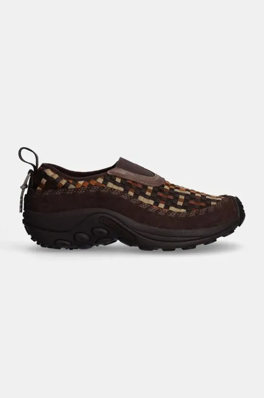 Merrell 1TRL shoes Jungle Moc Evo Woven Se women's brown color J007286