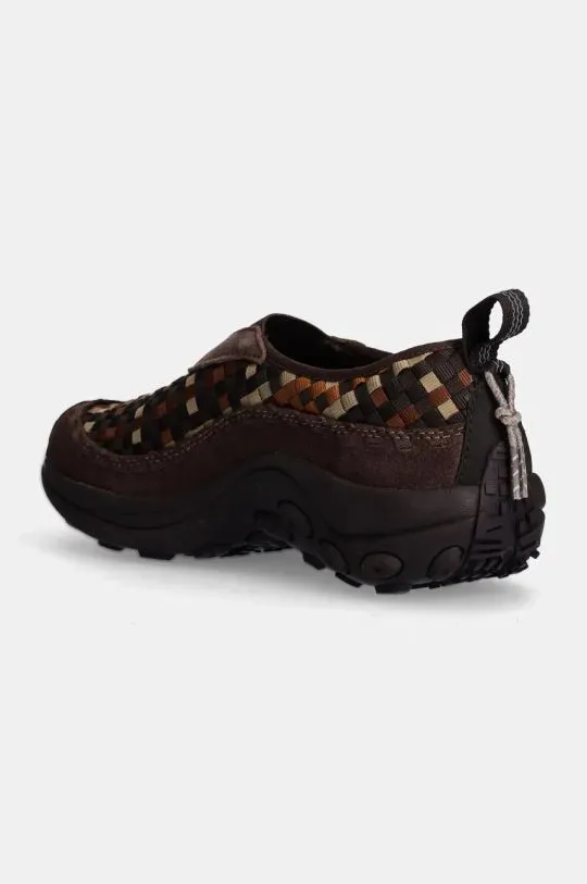 Merrell 1TRL shoes Jungle Moc Evo Woven Se women's brown color J007286