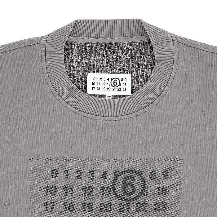 MM6 Maison Margiela  |Crew Neck Pullovers Unisex Long Sleeves Cotton Logo