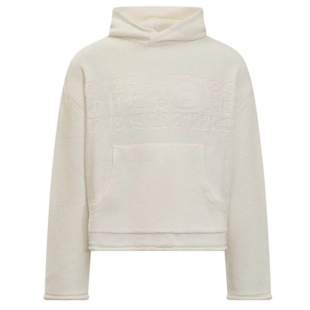 MM6 Maison Margiela  |Pullovers Unisex Long Sleeves Plain Cotton Logo Sweaters