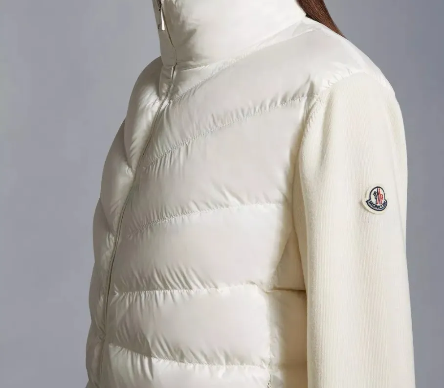 MONCLER  |Padded Wool Cardigan