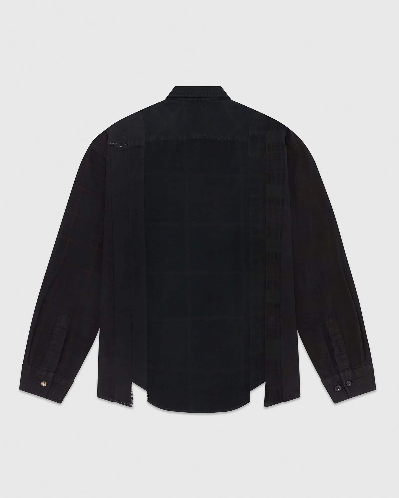 Needles  |Tartan Street Style Collaboration Long Sleeves Cotton Logo