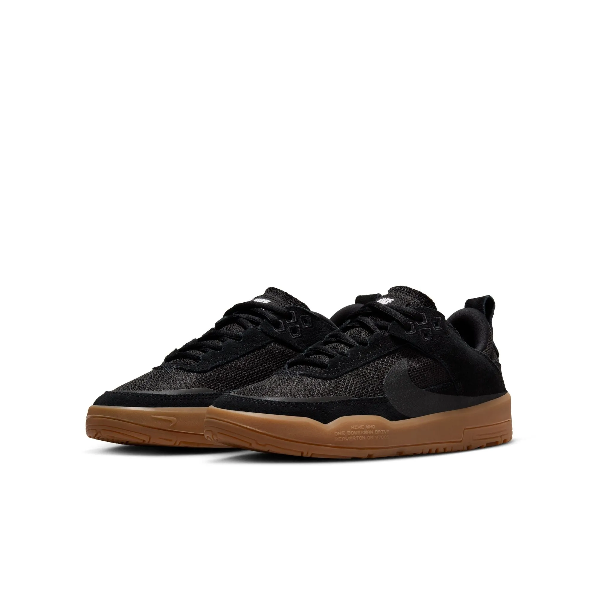 Nike SB Day One - Black/Black-Gum Lt. Brown-White