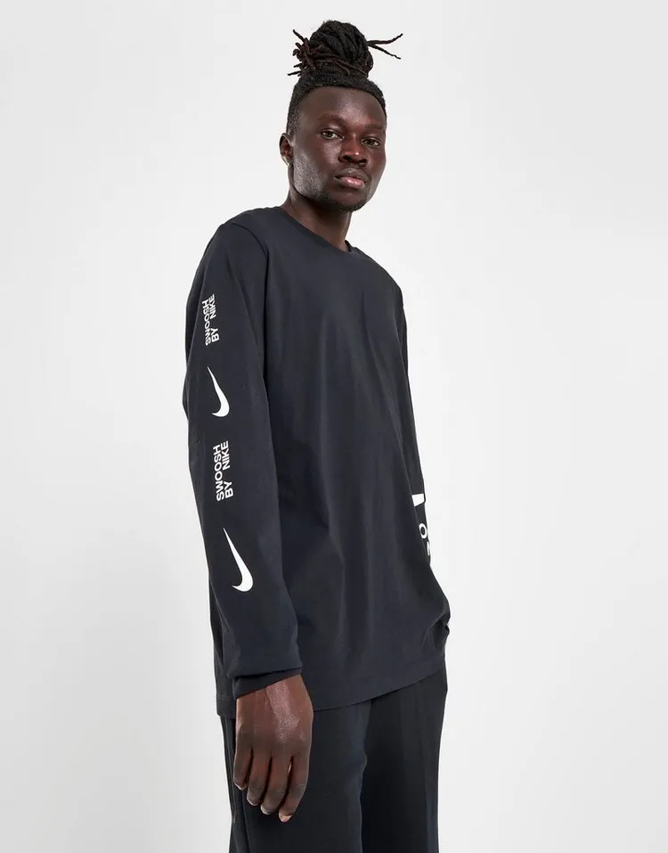 Nike  |Street Style Long Sleeves Long Sleeve T-shirt Logo