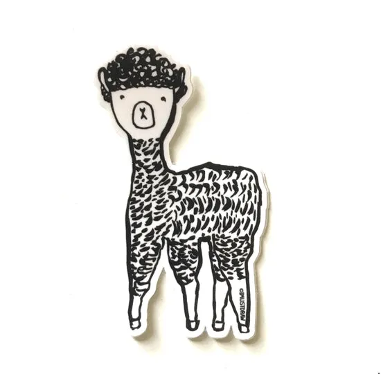 No Drama Llama Sticker