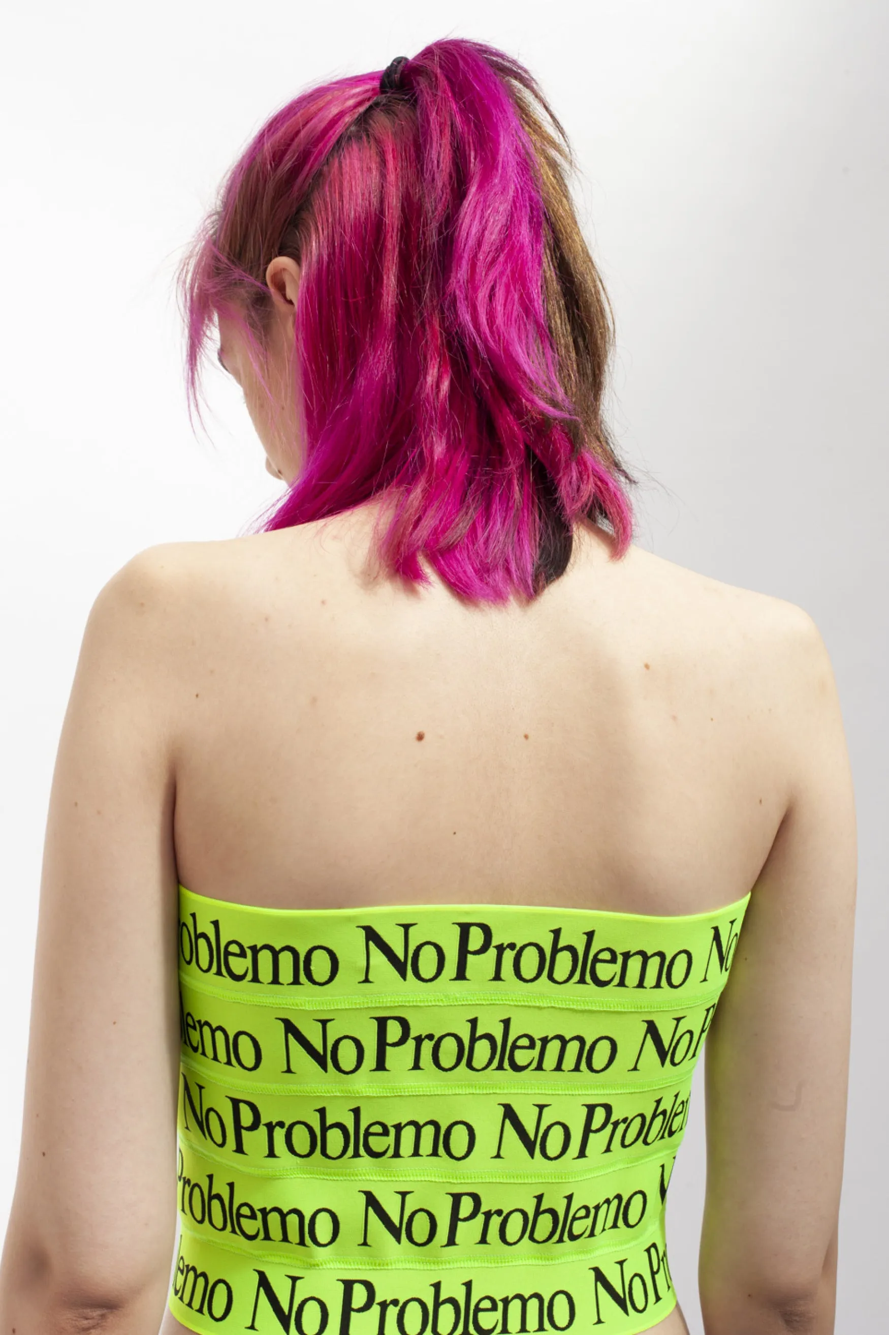 No Problemo Logo Elastic Top