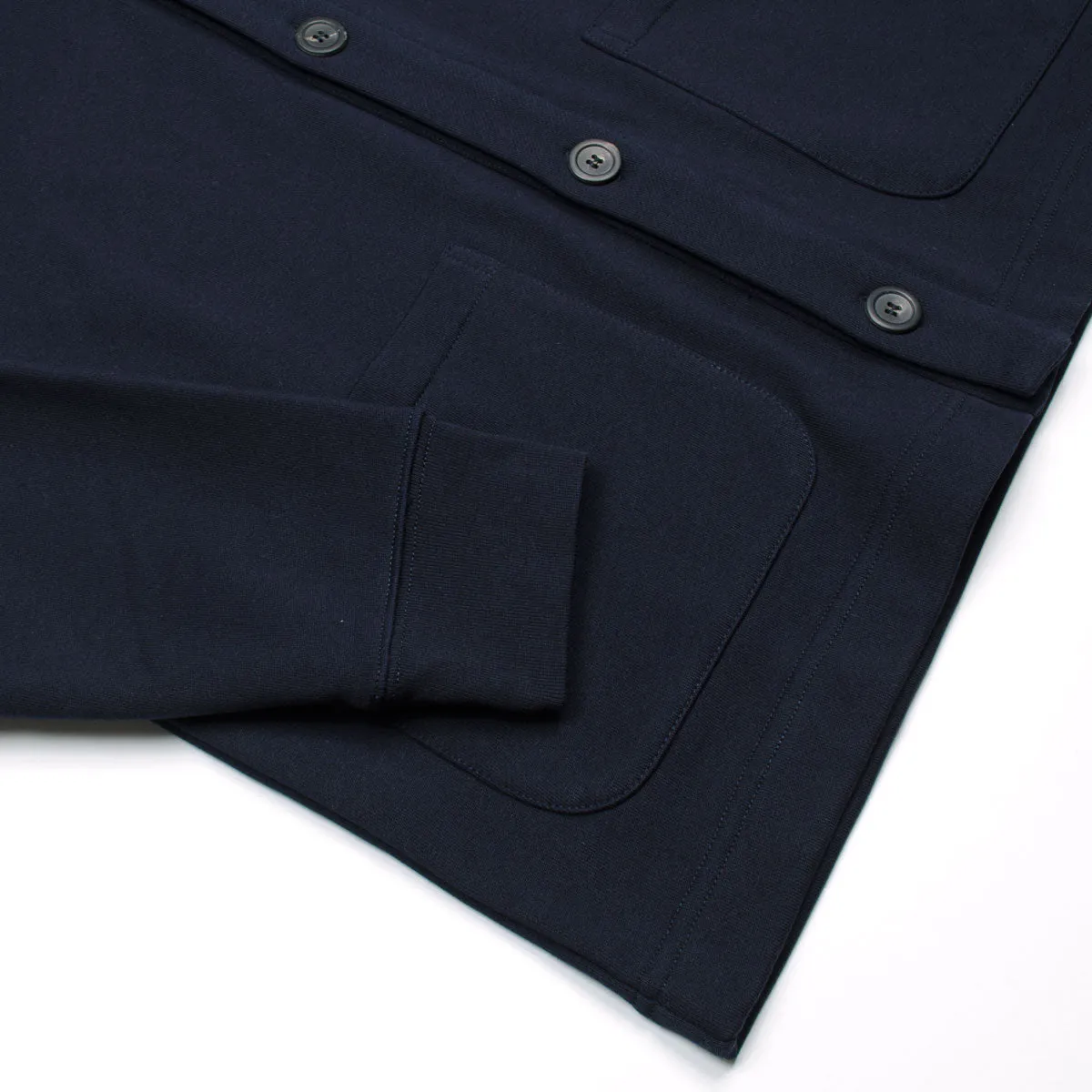 Norse Projects - Vidar Sweat Cardigan - Dark Navy