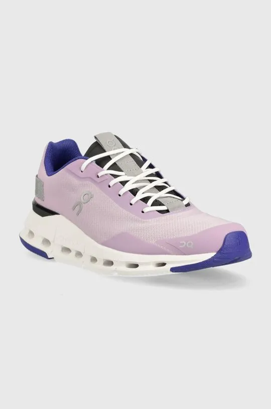 On-running running shoes Cloudnova Form violet color