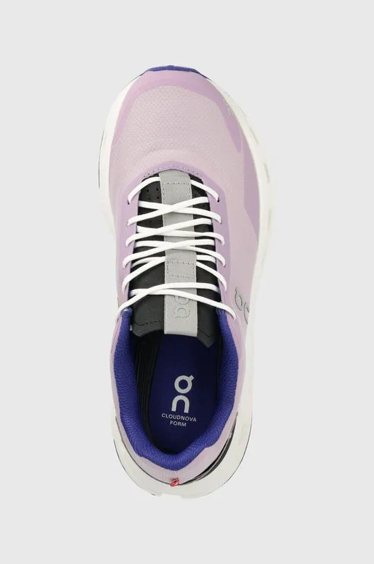 On-running running shoes Cloudnova Form violet color