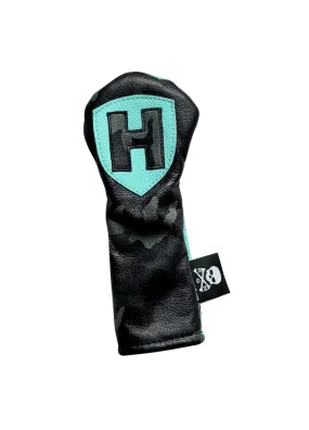 One-Of-A-Kind! The Urban Camo / Tiffany Blue H Hybrid headcover.