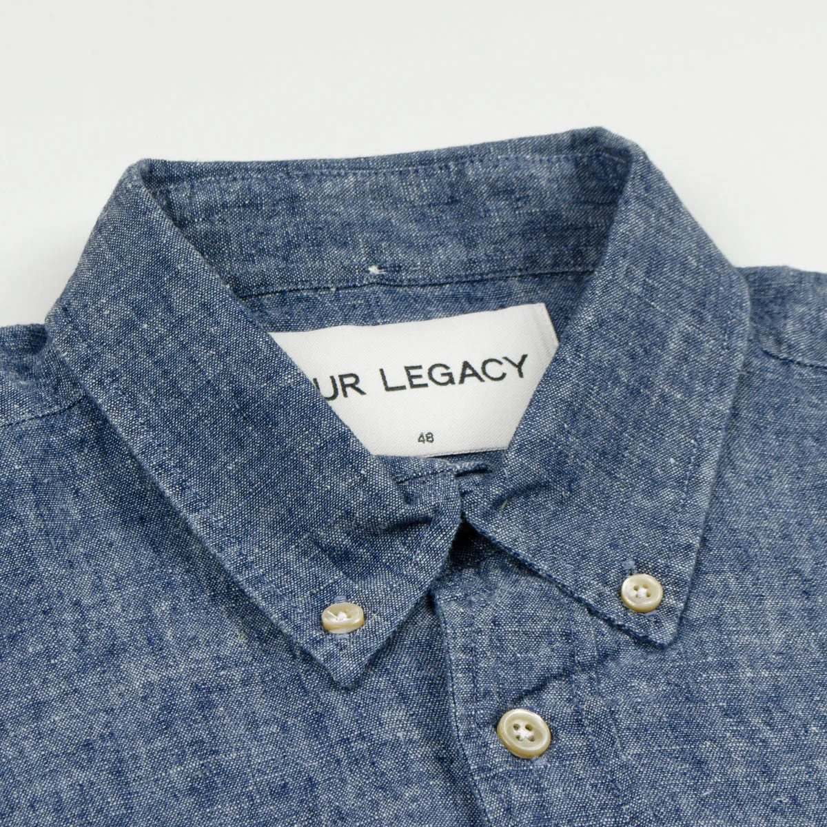 Our Legacy - 1940's Shirt - Blue Chambray