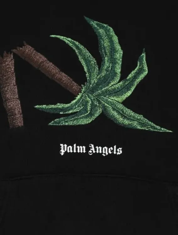 Palm Angels  |Pullovers Street Style Long Sleeves Plain Cotton Logo