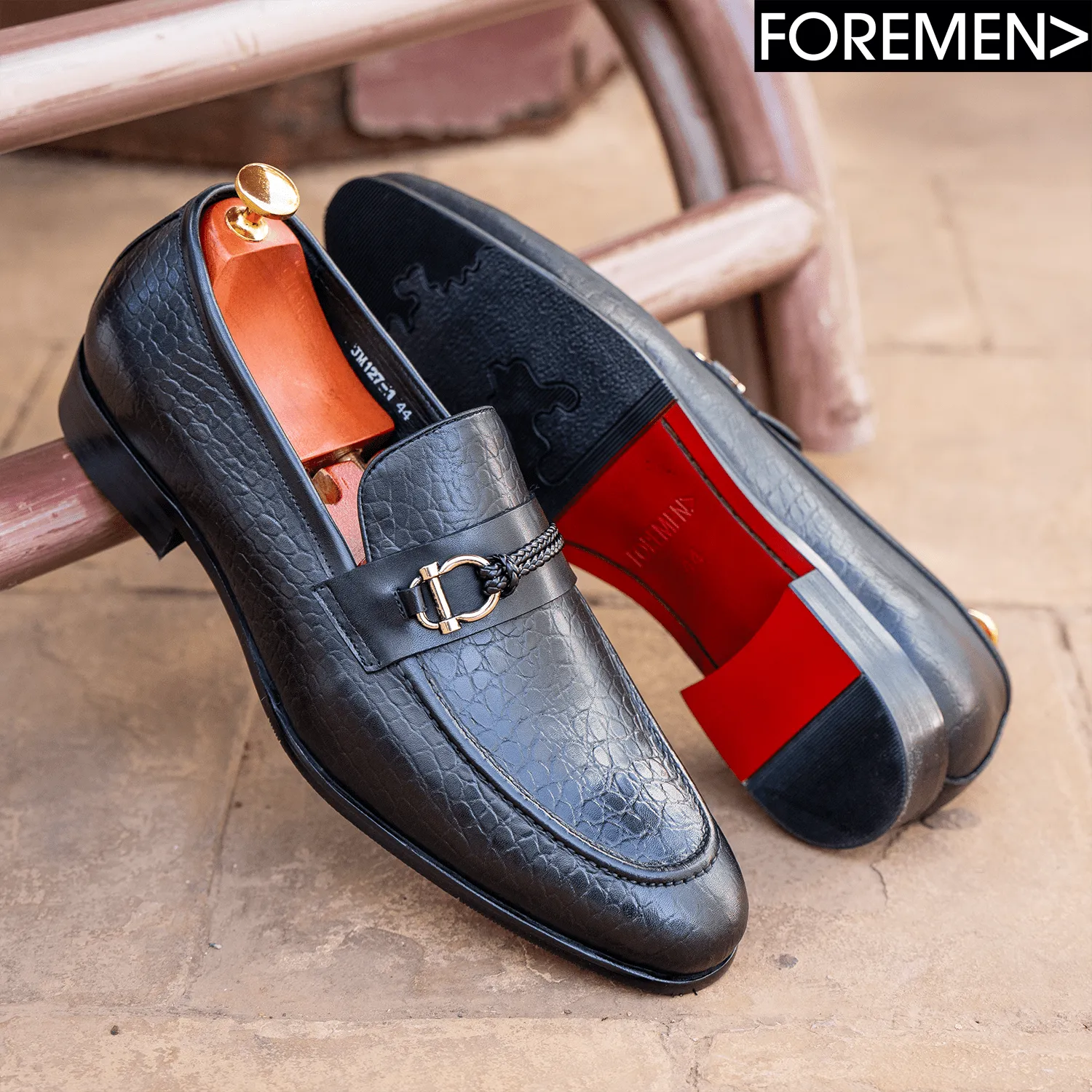 PARISIAN | Black Leather Loafers