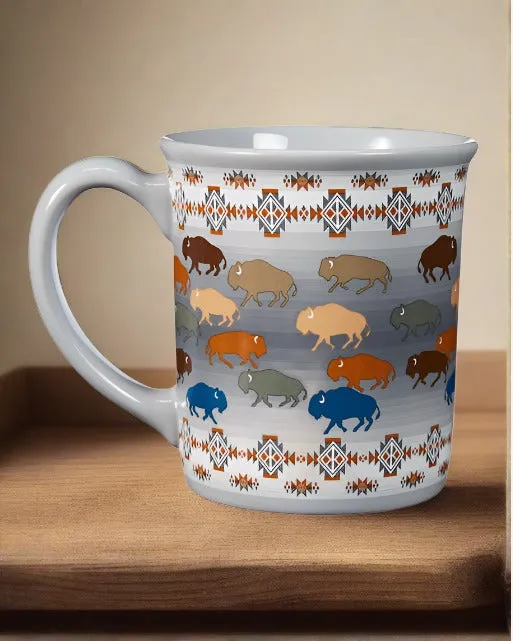 Pendleton Ceramic Coffee Mug, Prairie Rush Hour