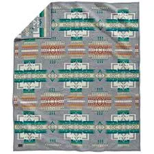 Pendleton Chief Joseph  Blanket, Grey