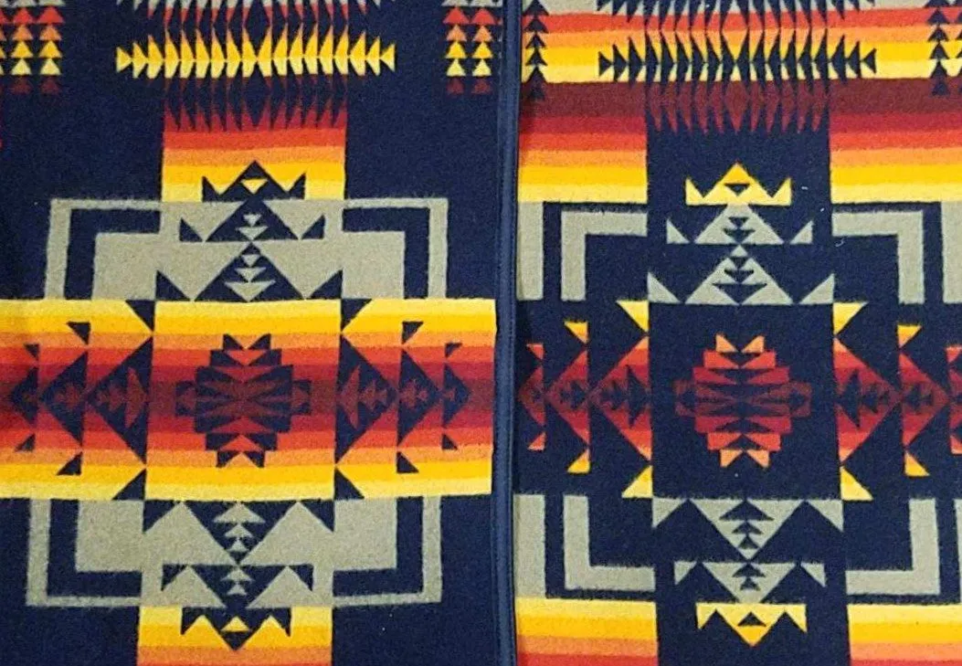 Pendleton Chief Joseph  Blanket, Indigo