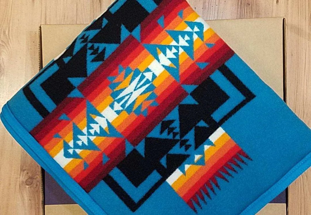 Pendleton Chief Joseph Blanket, Turquoise