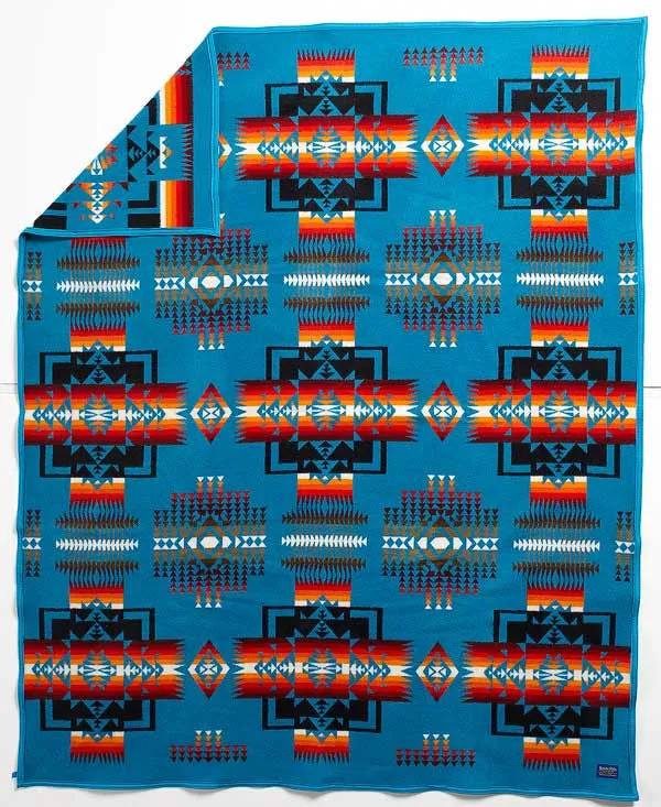 Pendleton Chief Joseph Blanket, Turquoise