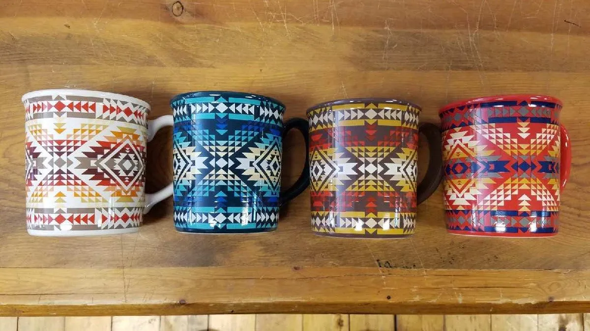 Pendleton Smith Rock Mugs, Set of 4