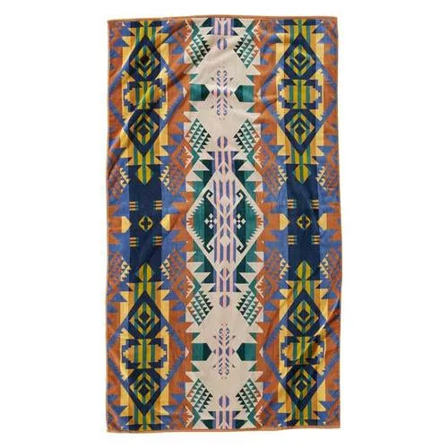 Pendleton Spa Towel, Journey West Bright