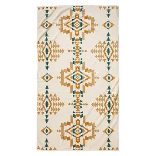 Pendleton Spa Towel, Rock Point Ivory Mix