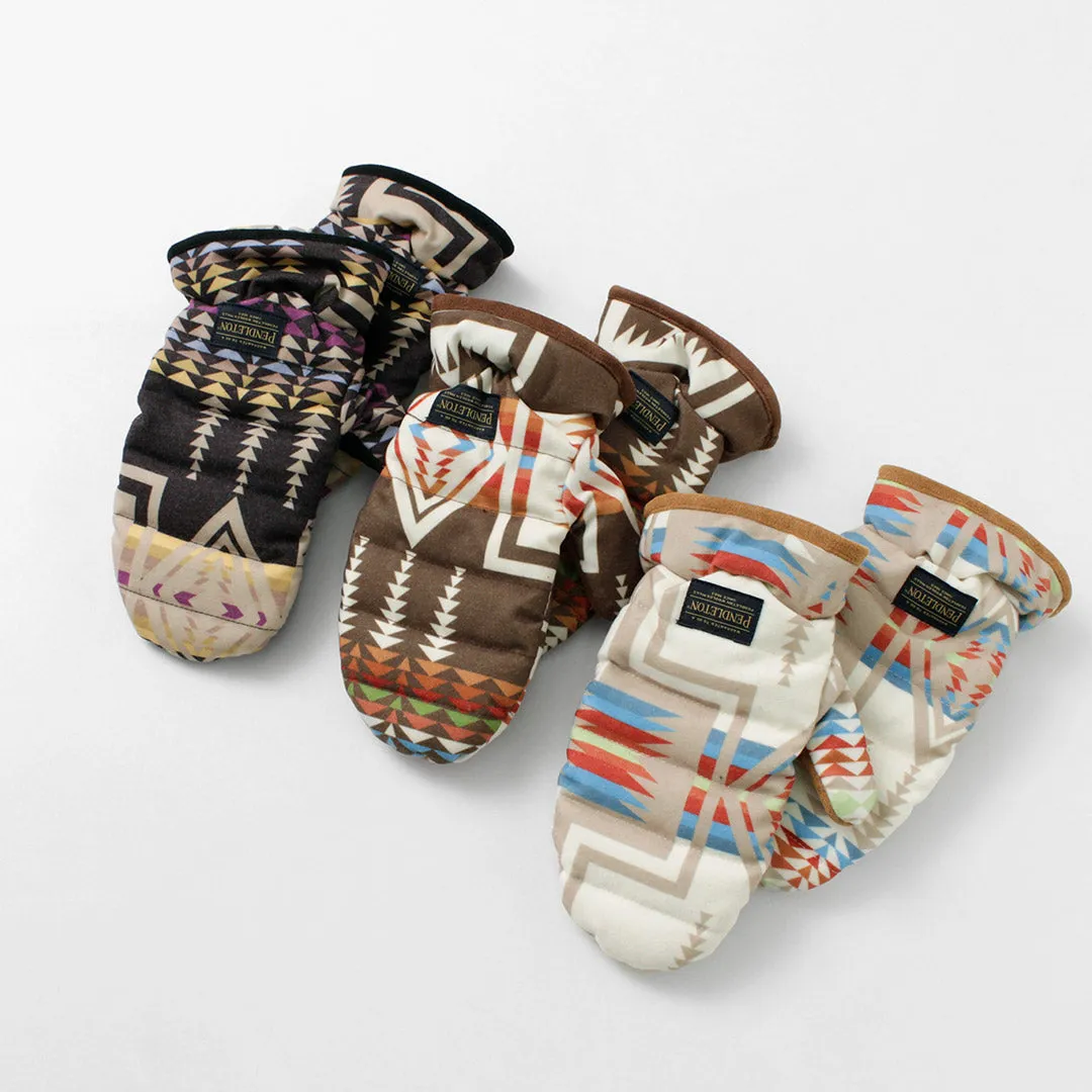 PENDLETON（ペンドルトン） UCダウン ミトン / メンズ レディース 手袋 防寒 アウトドア キャンプ UC DOWN MITTEN