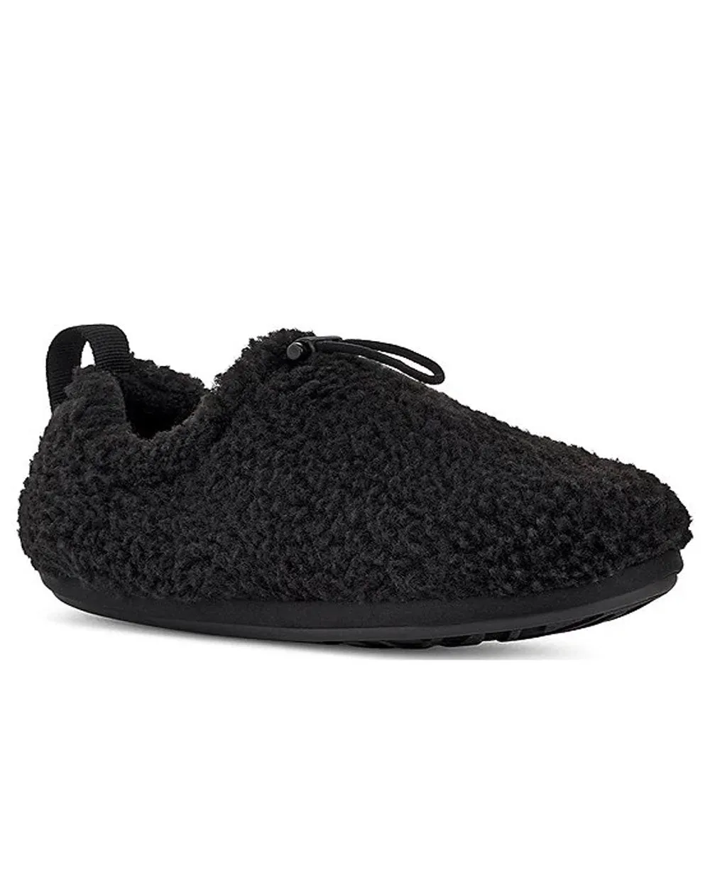 Plushy Slipper in Black