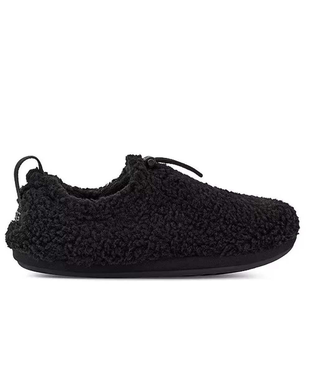 Plushy Slipper in Black